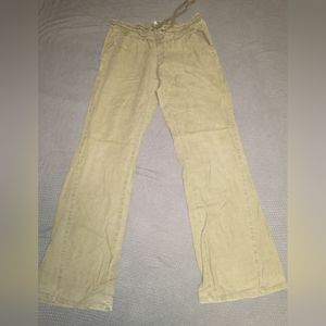 Women's small linen pants